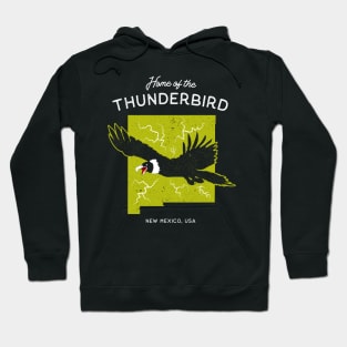 Home of the Thunderbird - New Mexico, USA Cryptid Hoodie